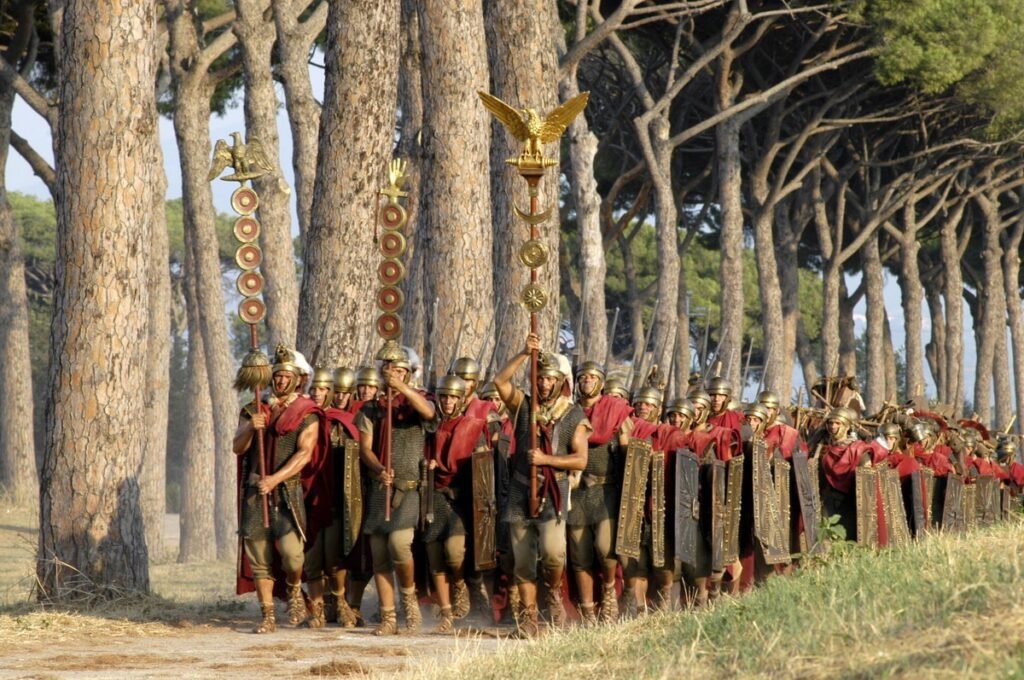 Римская армия в походе