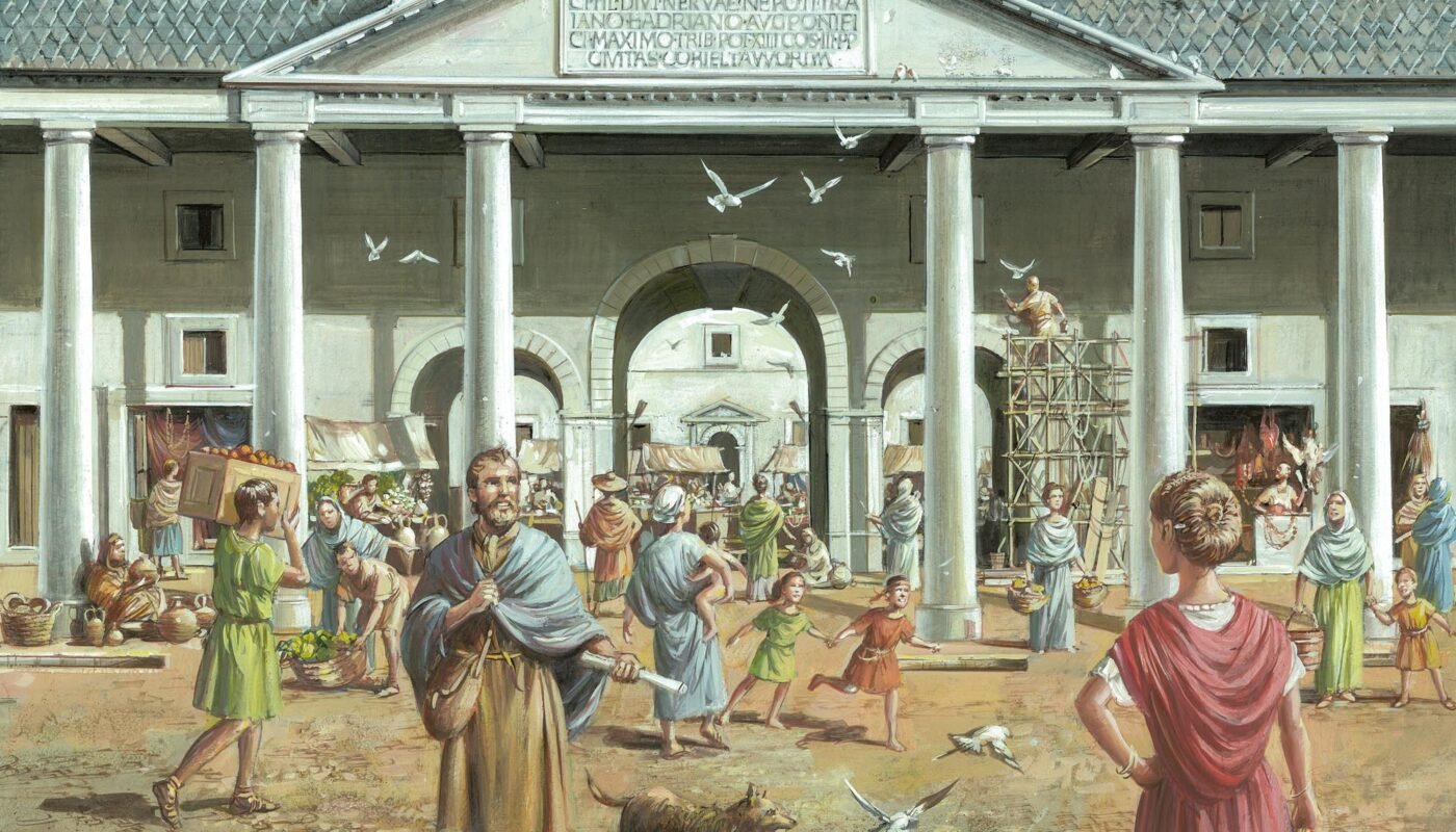 Как римляне приветствовали и прощались?
