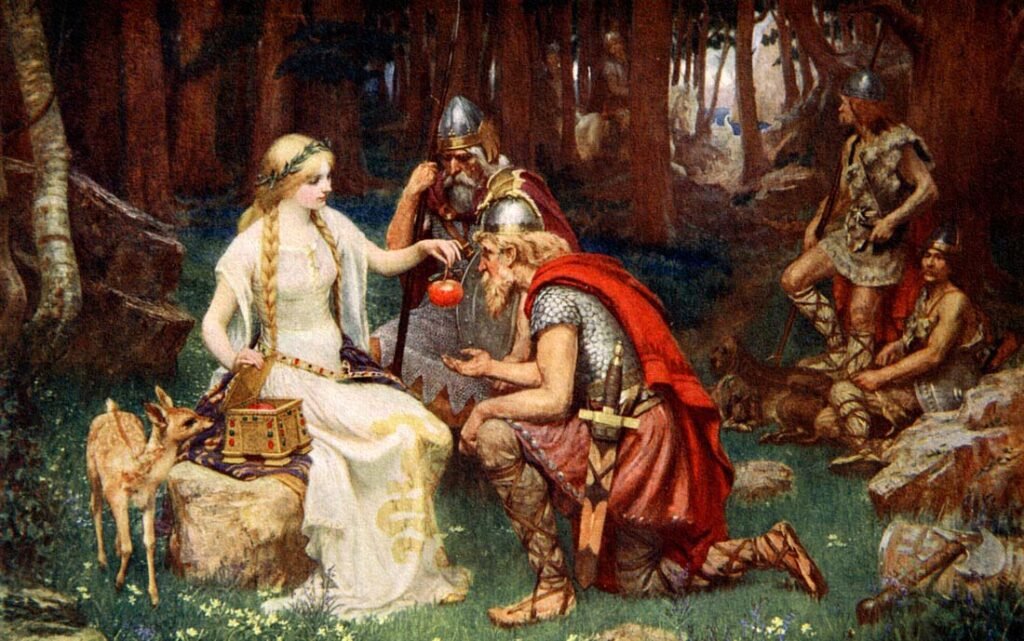 Скандинавская мифология: богиня Идунн и молодильные яблоки