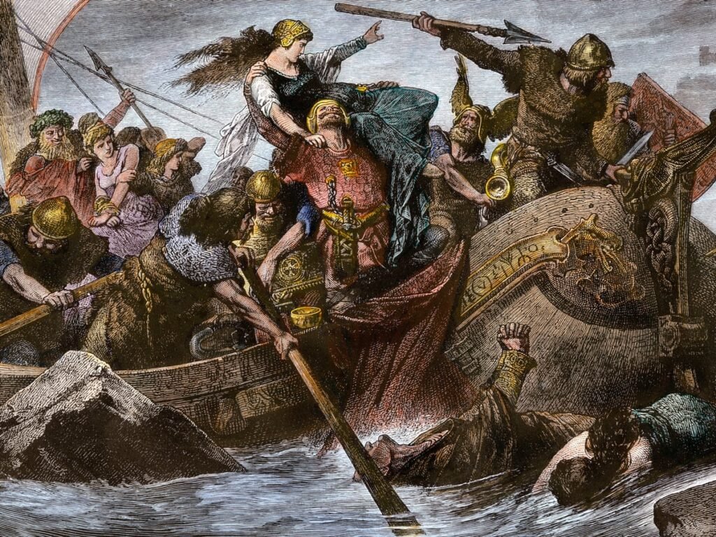 Европа после нападение викингов на Линдисфарн