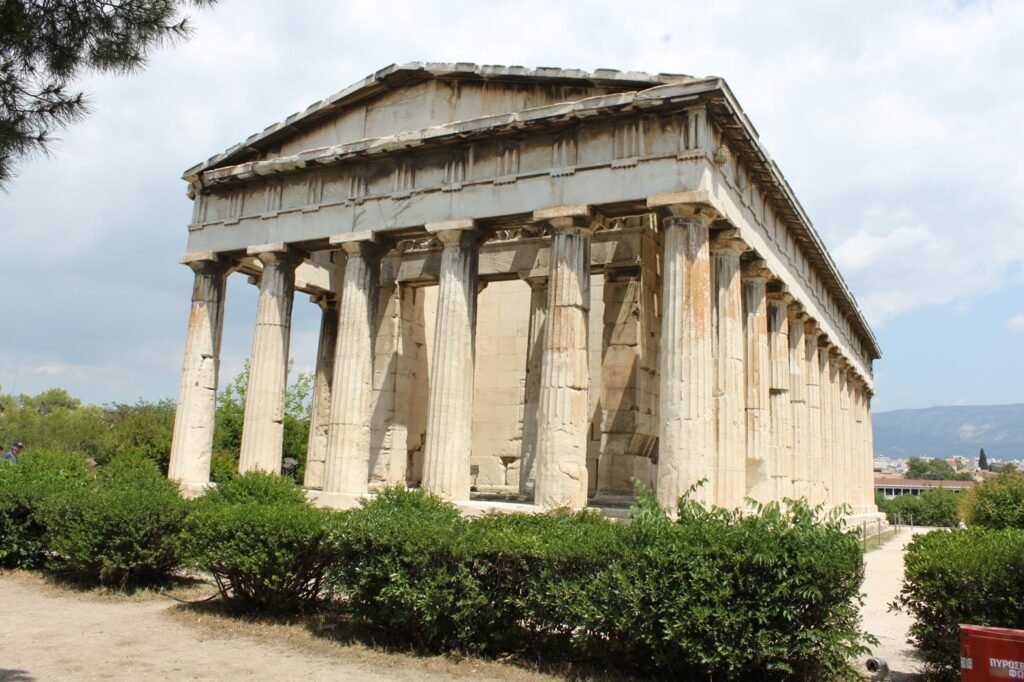 Греция, Афины: храм Гефеста — самый древний храм страны