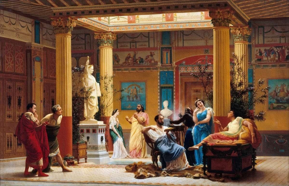Мужская и женская одежда Древнего Рима