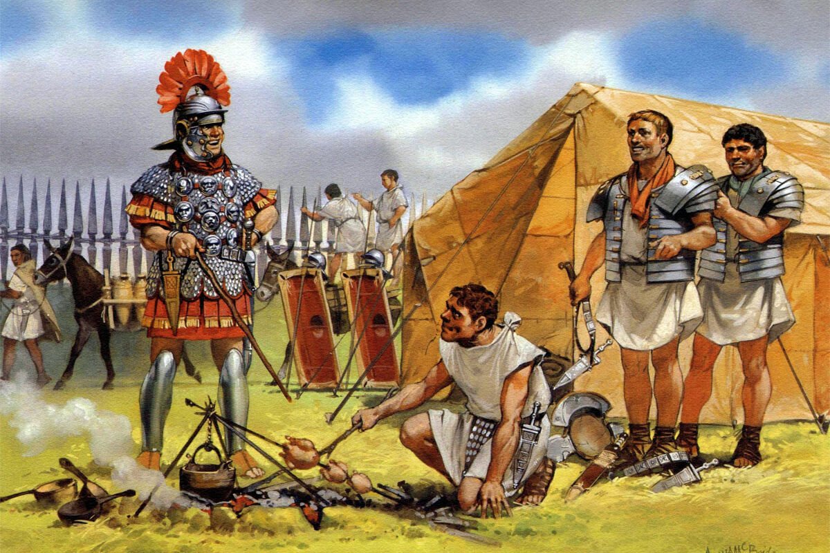 Стена Адриана: рацион римских солдат