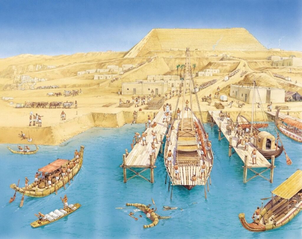Река Нил — главная дорога Древнего Египта