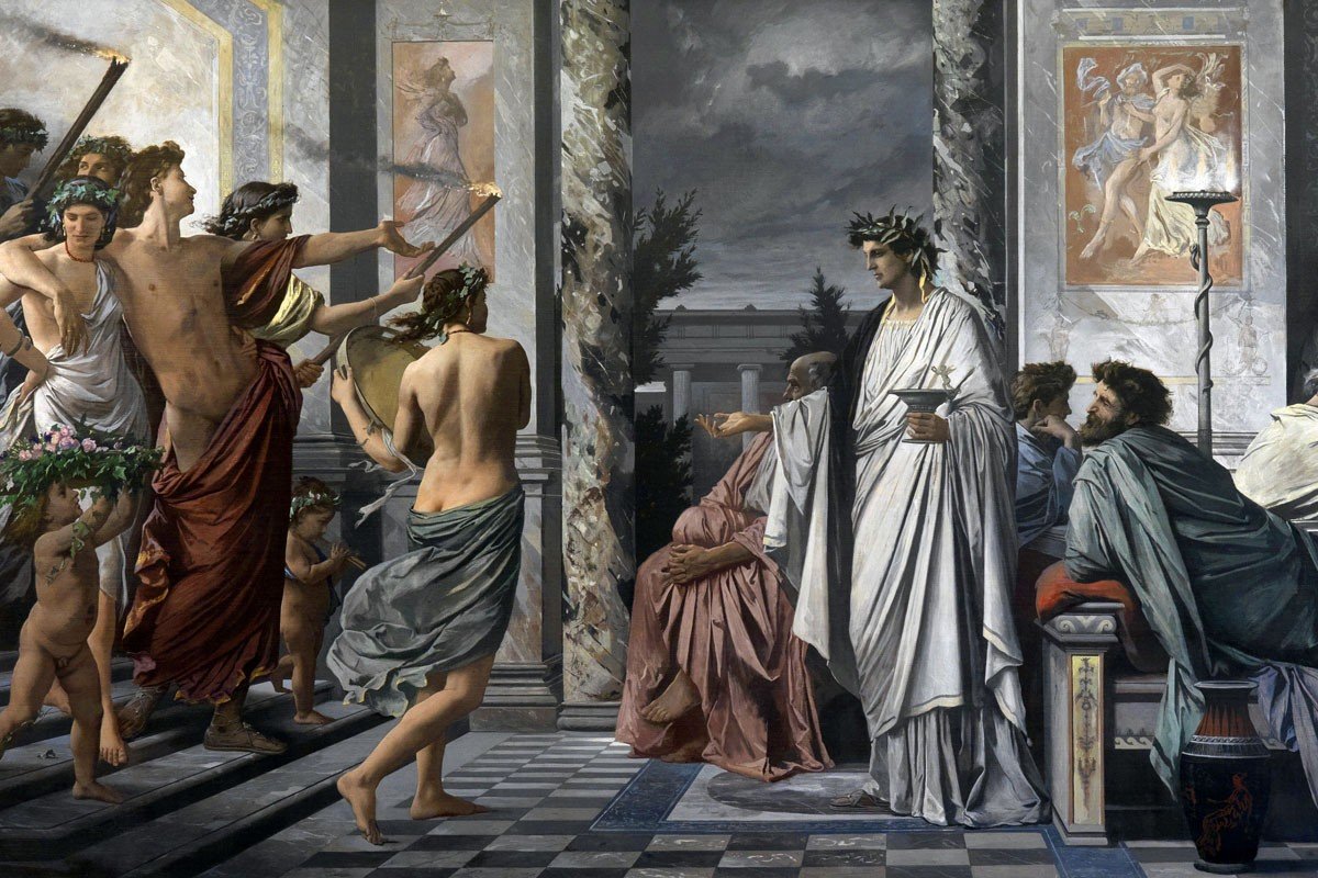 Симпосий — мужское времяпрепровождение в Древней Греции