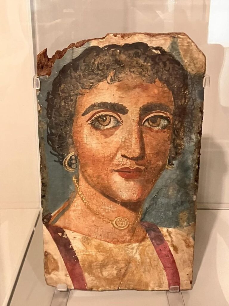 Портрет молодой женщины, жившей в Египте времен Римской империи