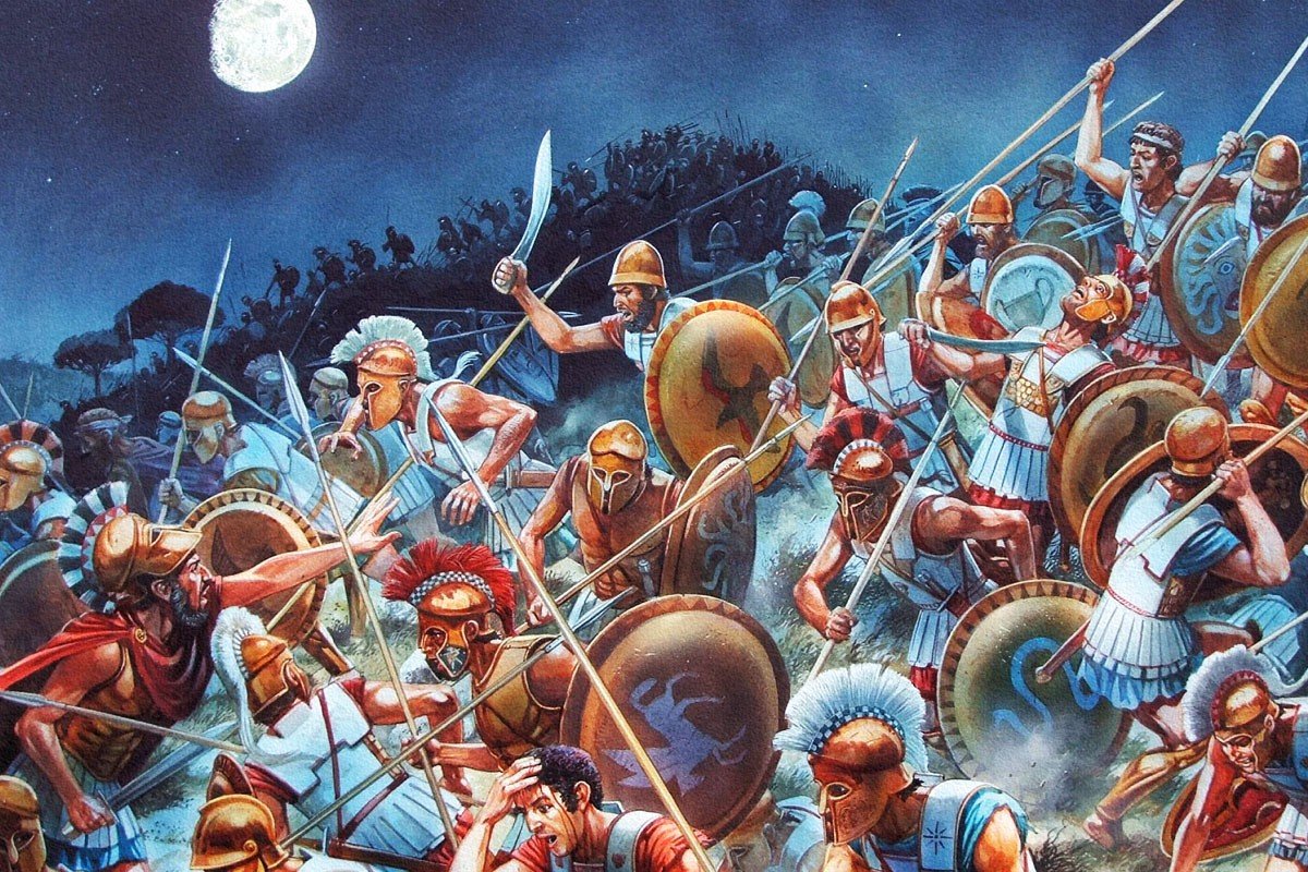 Пять крупных сражений античности