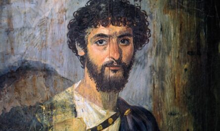Фаюмский портрет с изображением бородатого мужчины