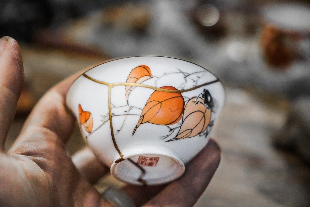 Кинцуги — японское искусство реставрации керамических изделий