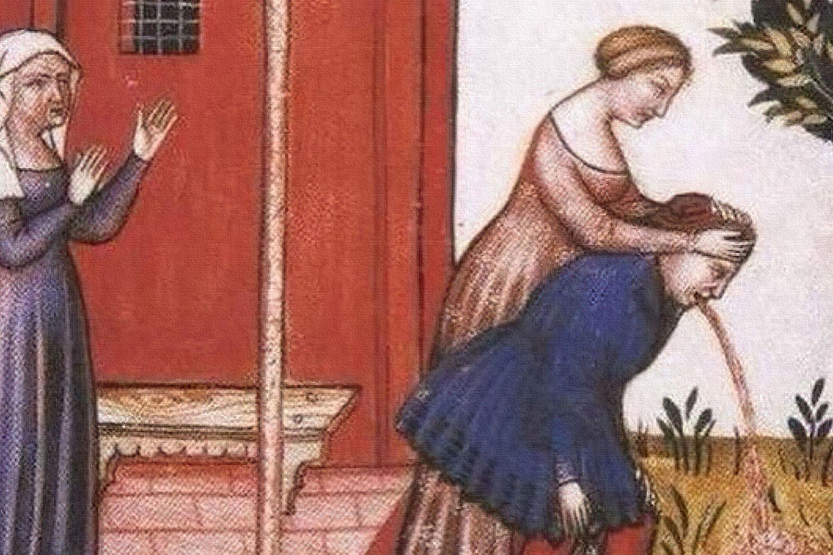 Легенда о том, как средневековые француженки "воспитывали мужей"