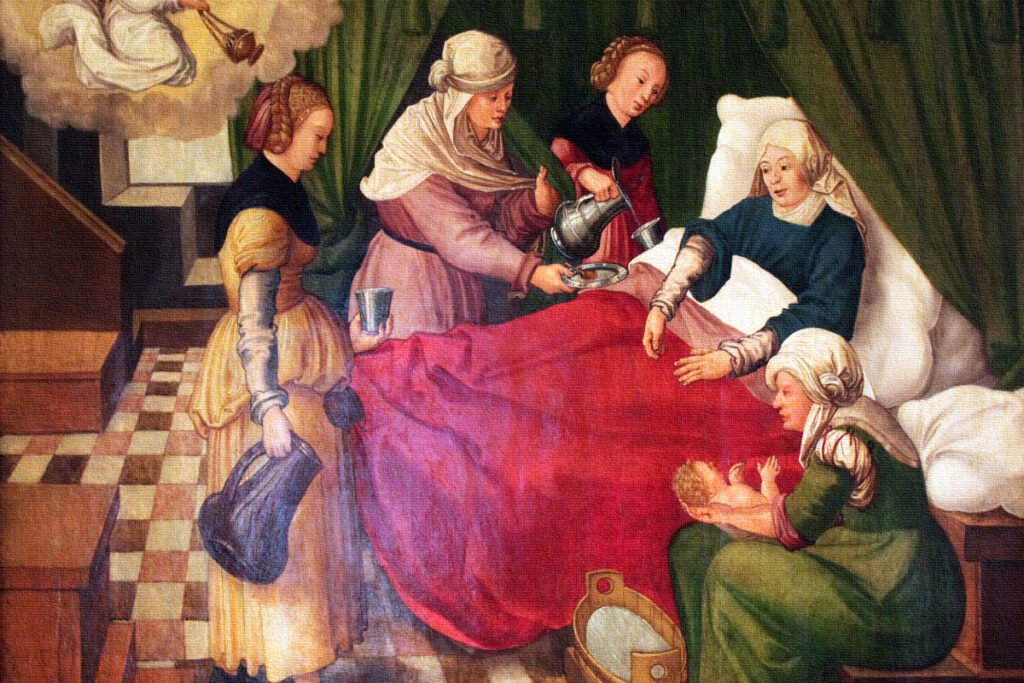 Материнство и жизнь женщин в Средние века