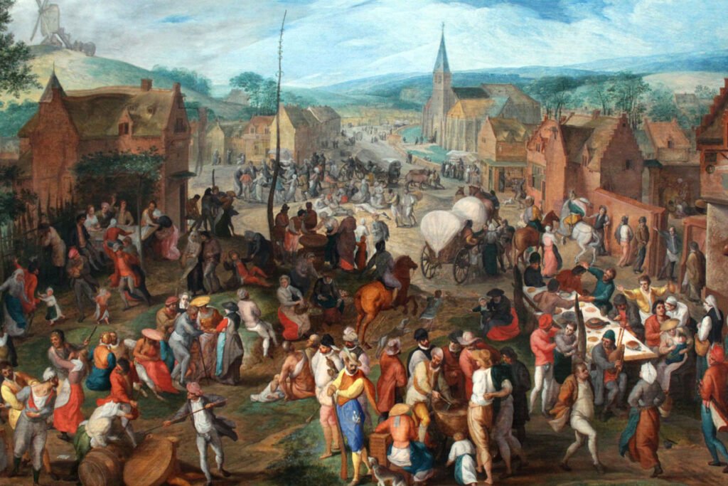 Рынки и ярмарки в средневековой Европе: экономическая и социальная роль