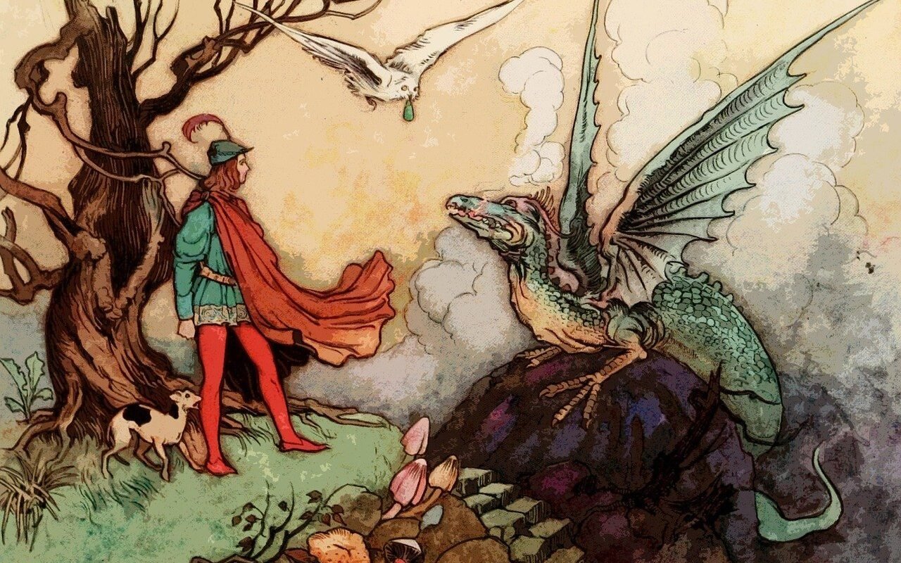 Образ дракона в средневековой символике
