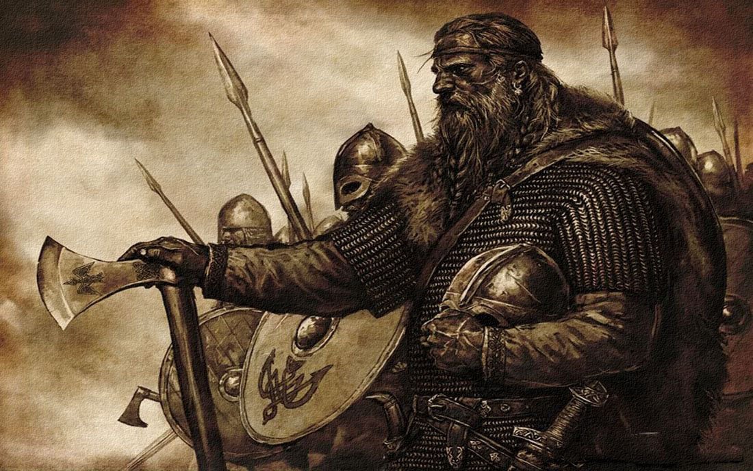 Любимое оружие викингов на войне