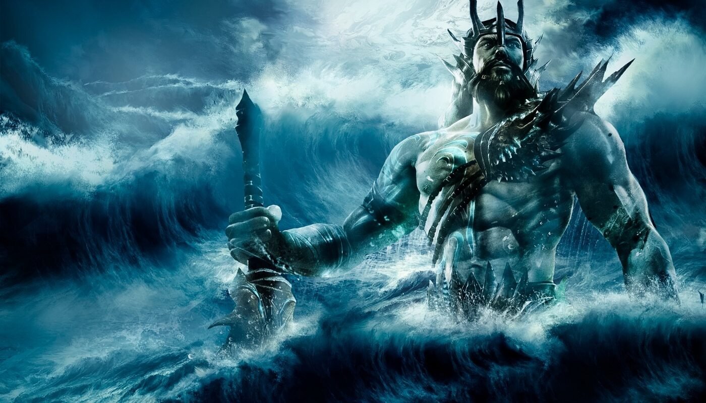 Бог моря Нептун
