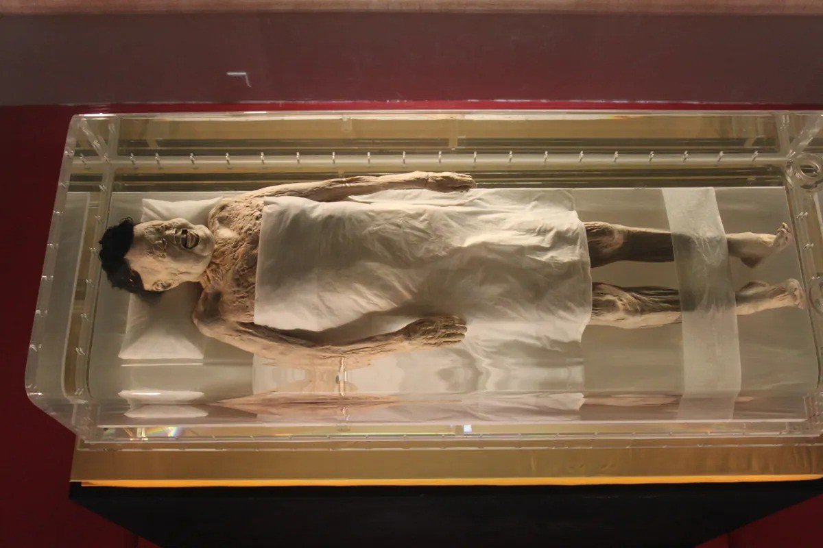 2100-летняя мумия леди Дай все еще в отличной форме