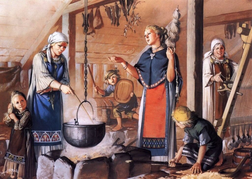 Жизнь викингов вне войн и набегов