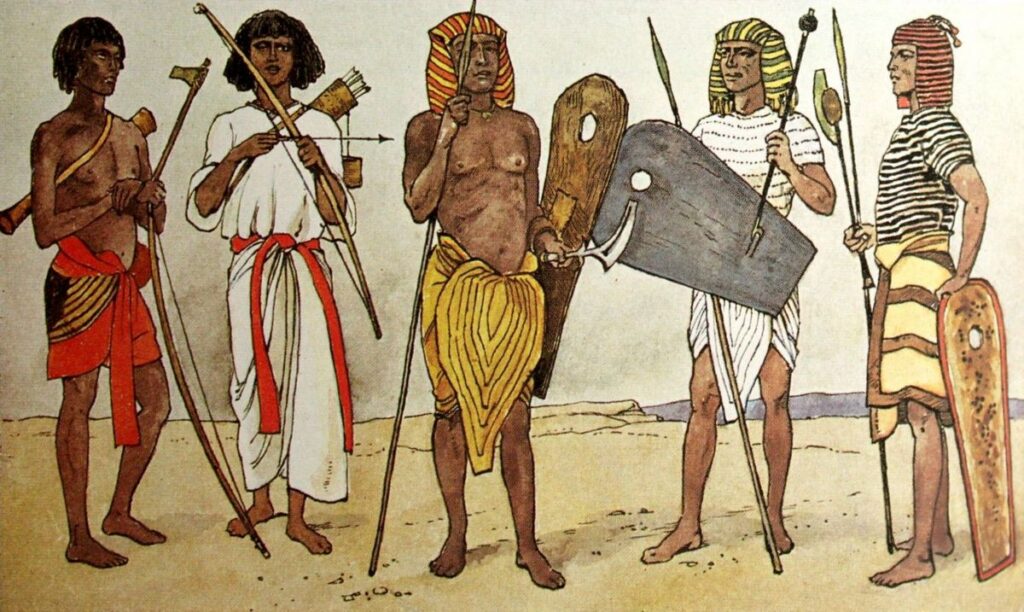 Одежда древних египтян: ткань истории и символ статуса