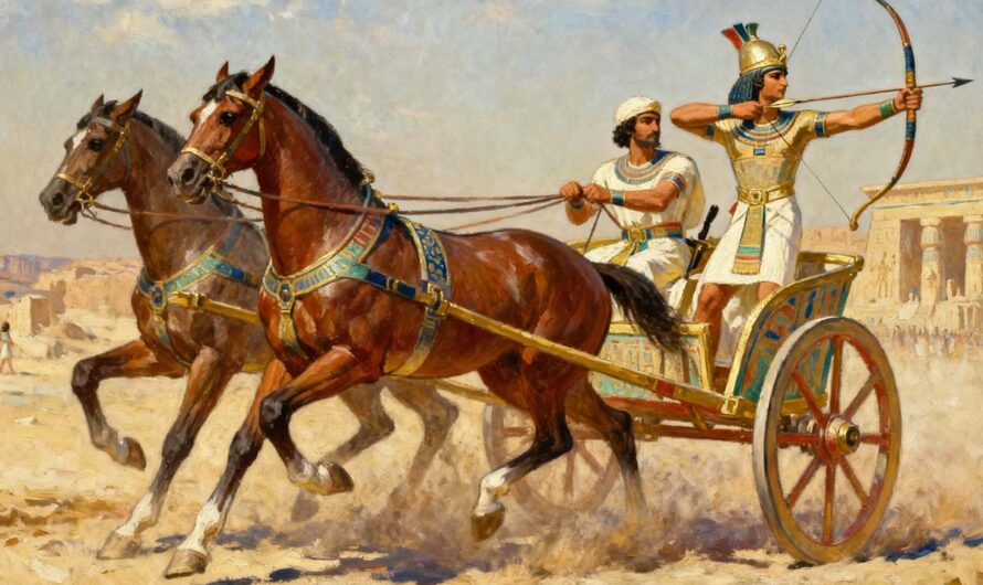 Боевые колесницы Рамсеса II: технологии битвы при Кадеше