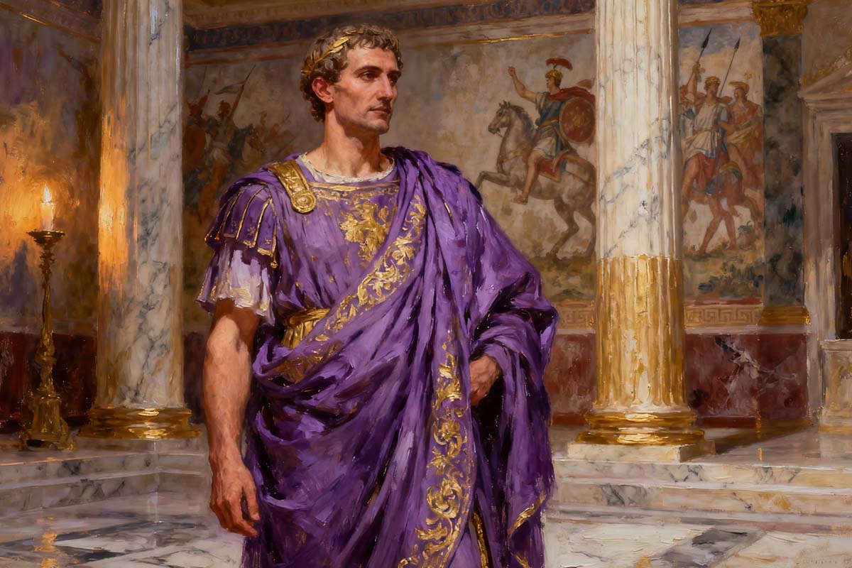 Пурпурная тирания: как один цвет определял власть в древнем мире Император Рима