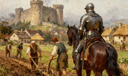 Рыцарь и крестьяне