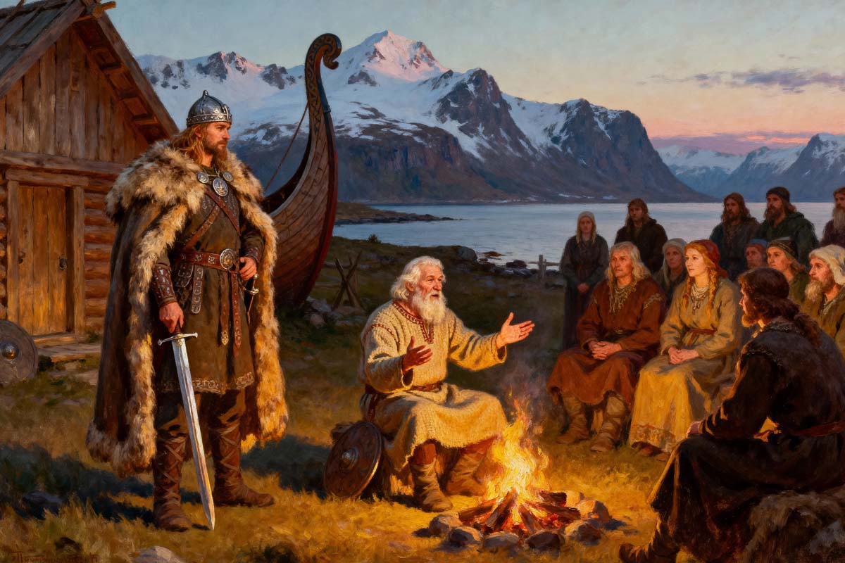 Исландские саги: как викинги сохраняли историю Саги викингов