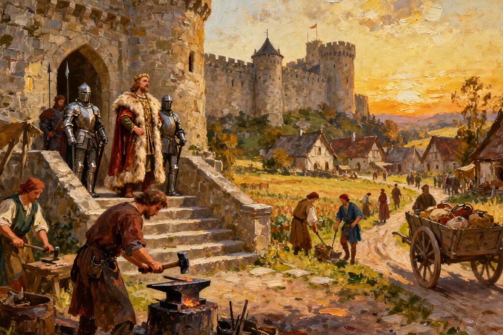 Почему феодализм был неизбежен после падения Рима?