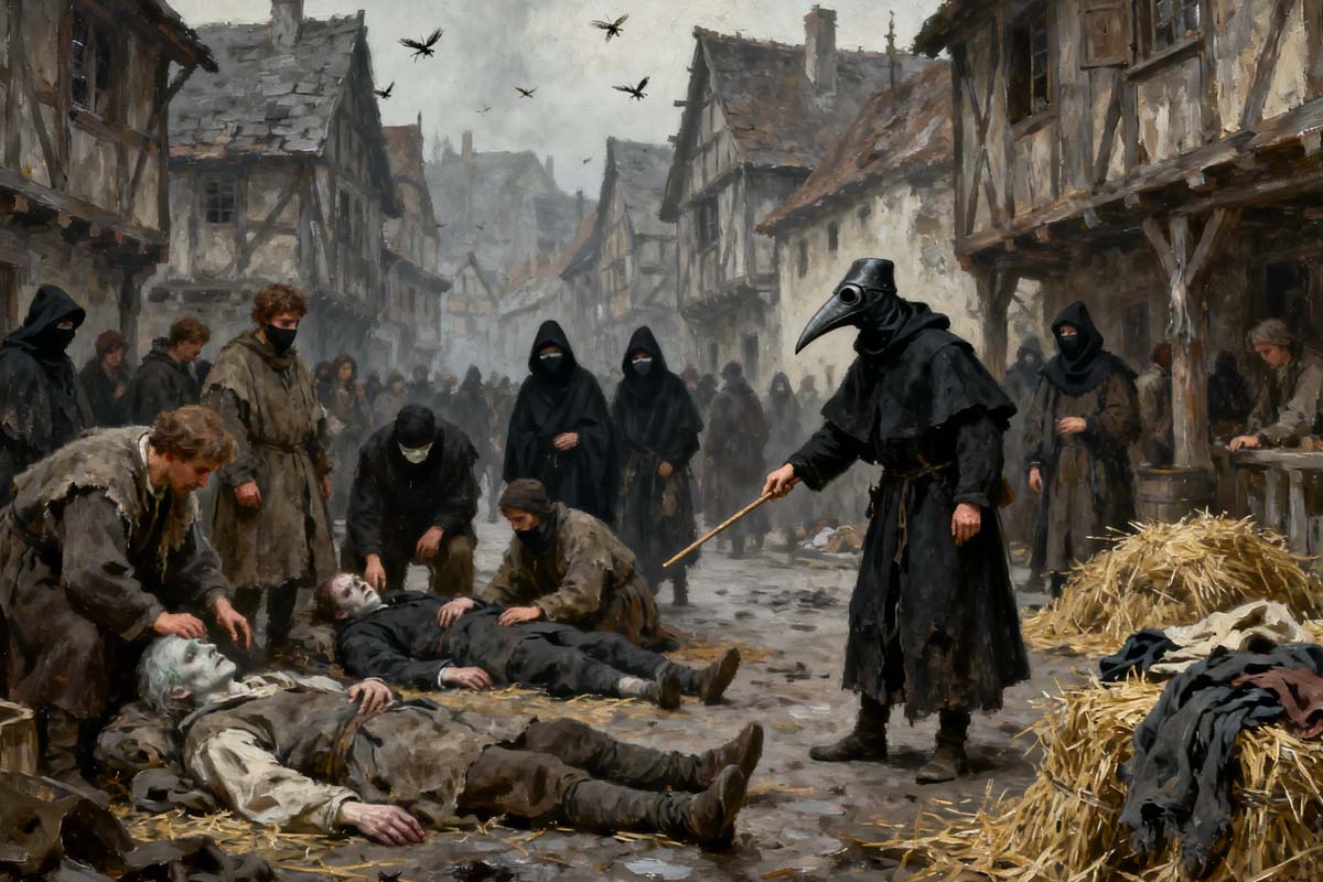 Черная смерть в Милане