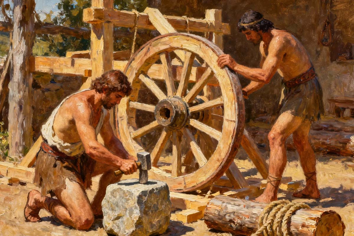 Знаковые изобретения древности и их влияние на мир Изобретение колеса