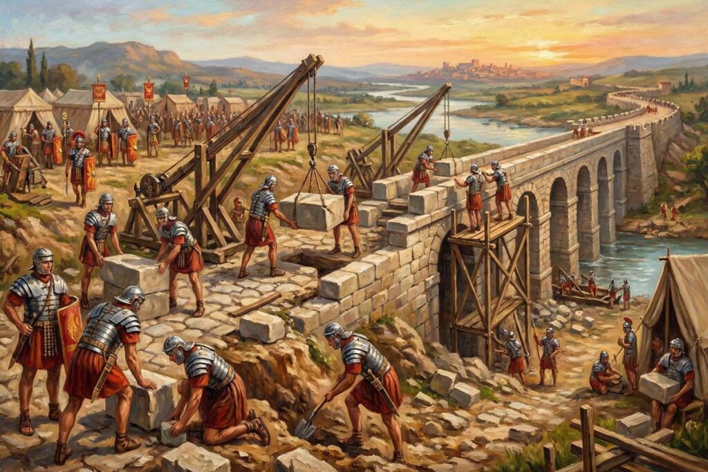 Римские инженерные войска: как легионы строили империю