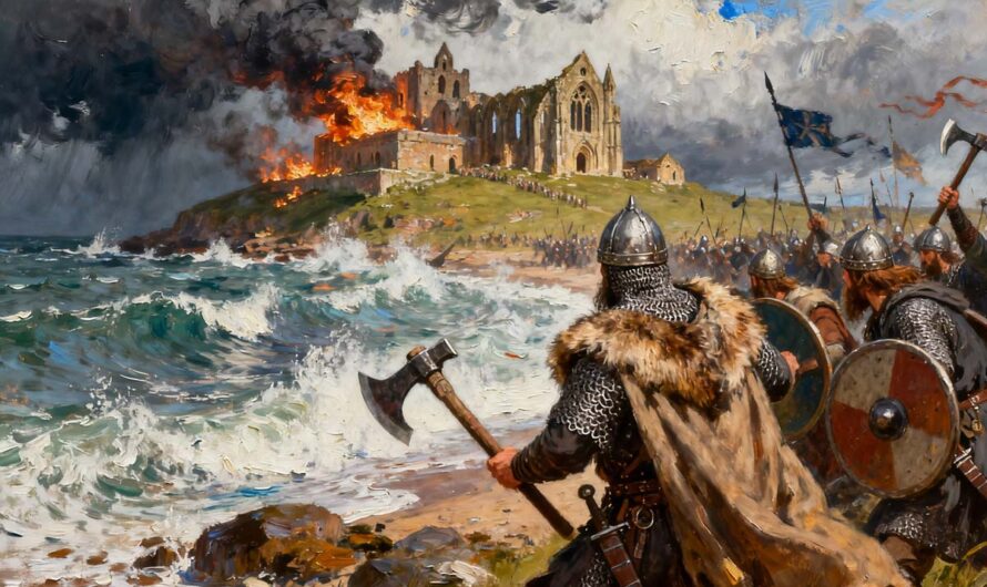 Викинги в Линдисфарне