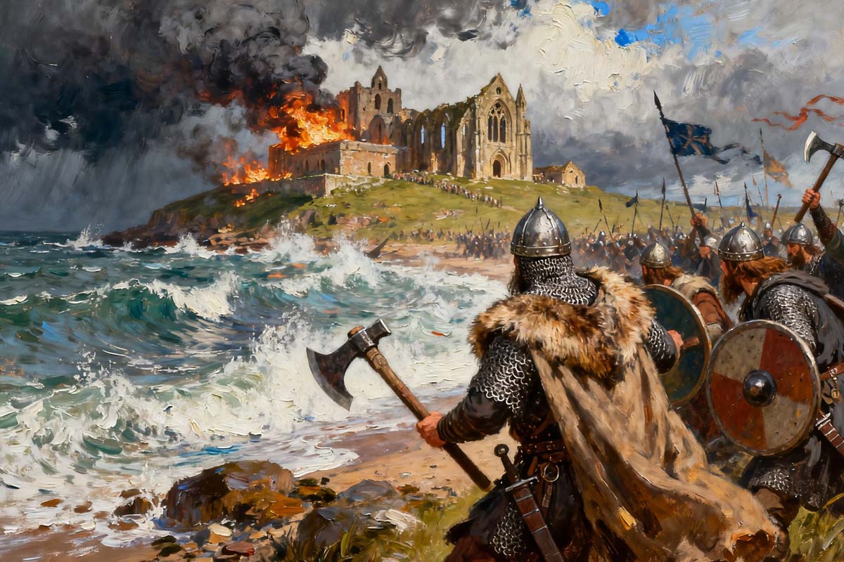 Викинги в Линдисфарне Набеги викингов