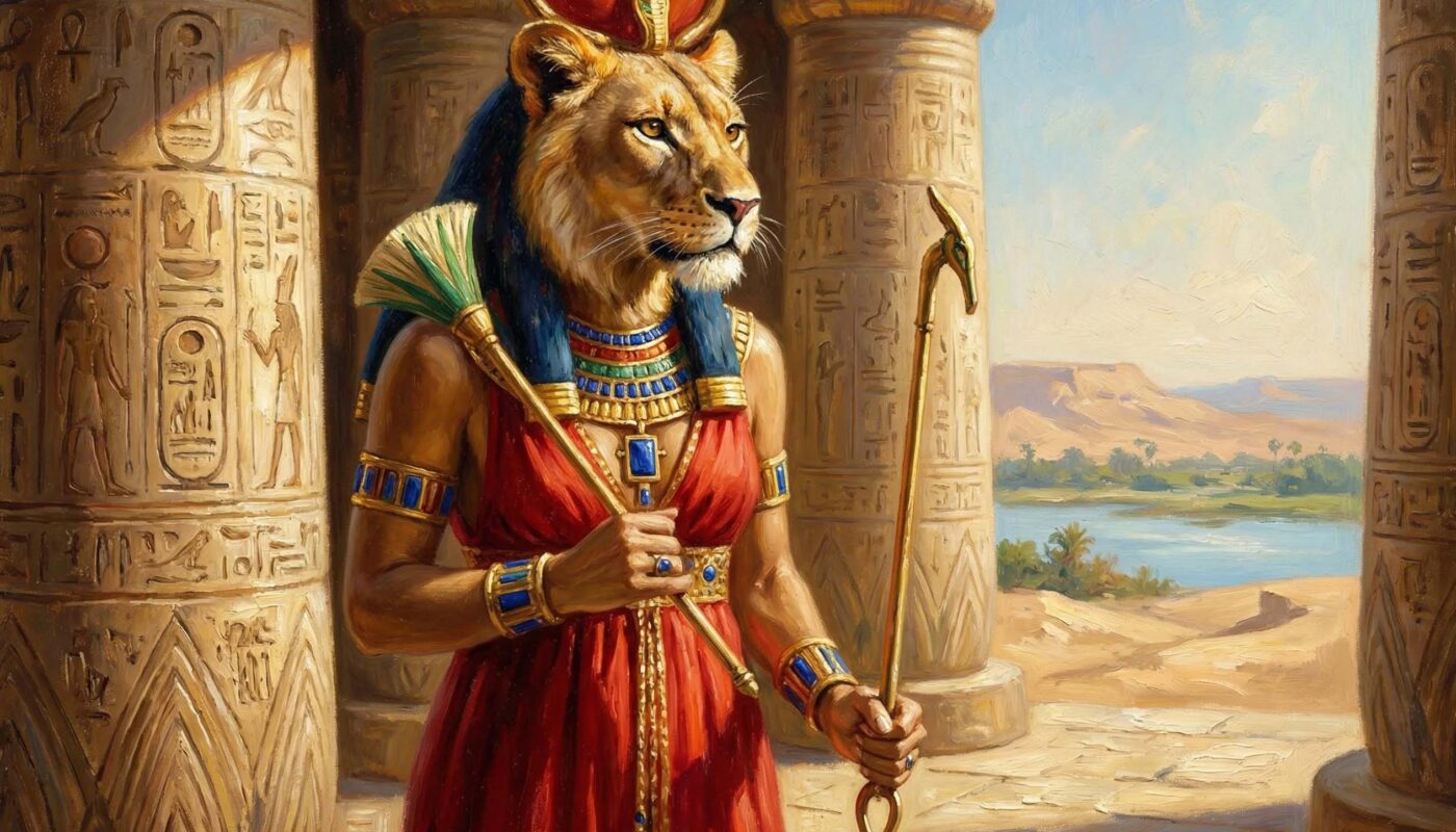 Сехмет — одна из самых грозных богинь древнеегипетского пантеона