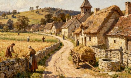 Средневековая деревня