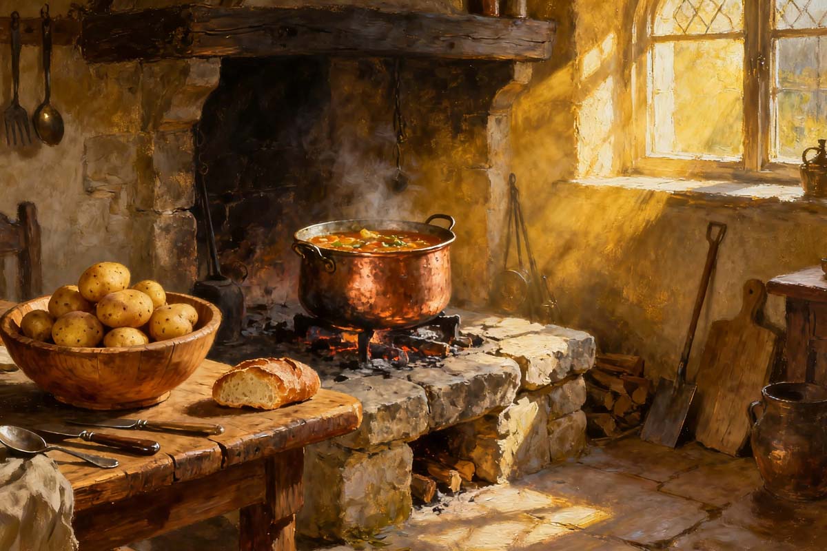 Как картошка спасла Европу от голода — и вызвала бунты Средневековая кухня