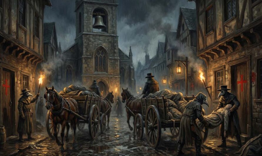 Когда звонил чумной колокол: ночные повозки Лондона 1665 года
