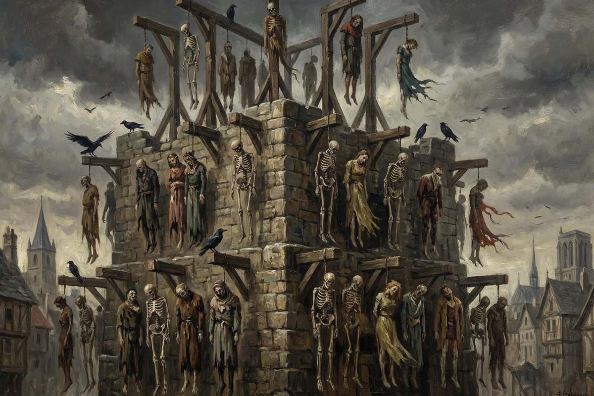 Парижская виселица Монфокон