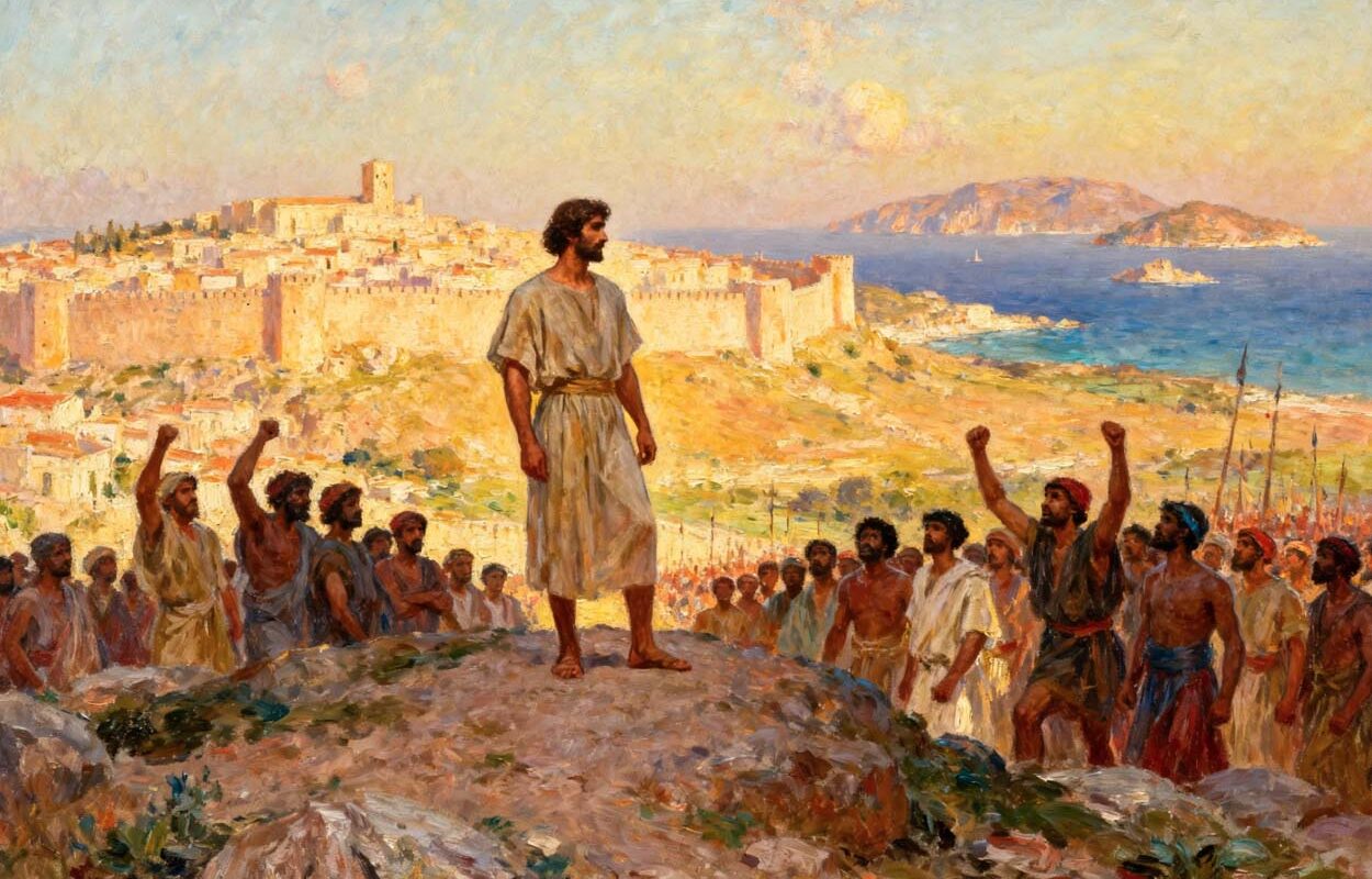 Первое сицилийское восстание рабов Раб-сириец по имени Евн