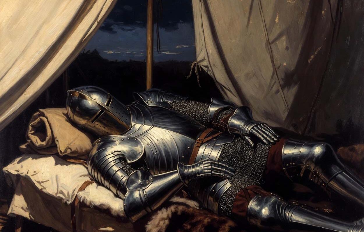 Рыцарь спит