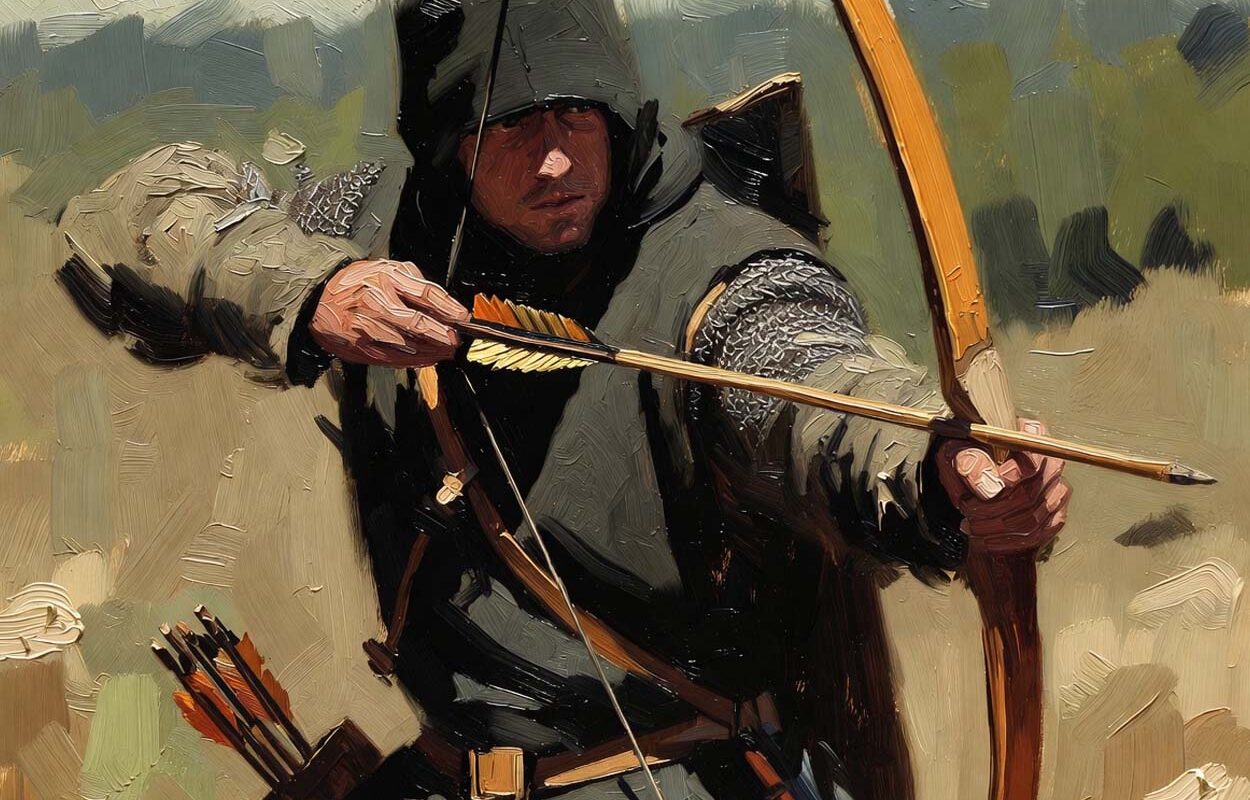 Сколько стрел помещалось в колчане средневекового лучника? Средневековый лучник
