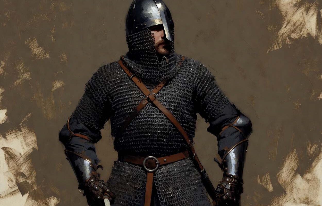 Сколько колец было в кольчуге и почему она стоила дорого Воин в кольчуге