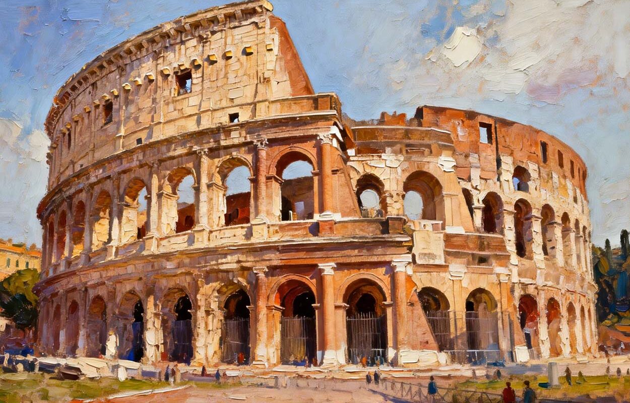 Для чего римляне построили Колизей Колизей