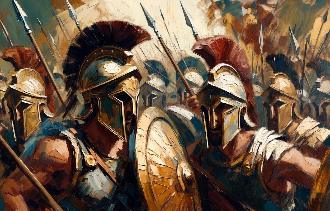 Афинские гоплиты