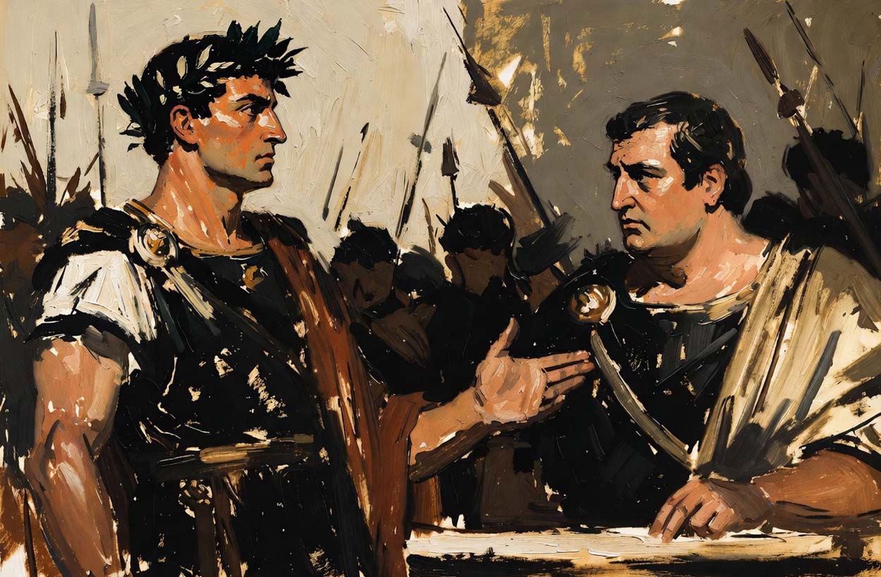 Как Юлий Цезарь пришел к власти