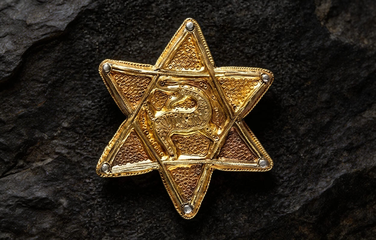 Фракийская золотая брошь: звериный стиль и ювелирное мастерство Фракийская золотая брошь