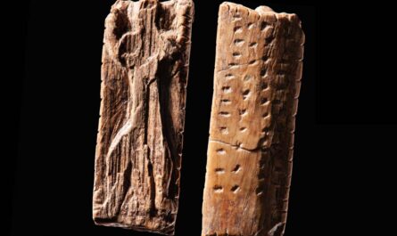 Геометрические узоры на костяных артефактах