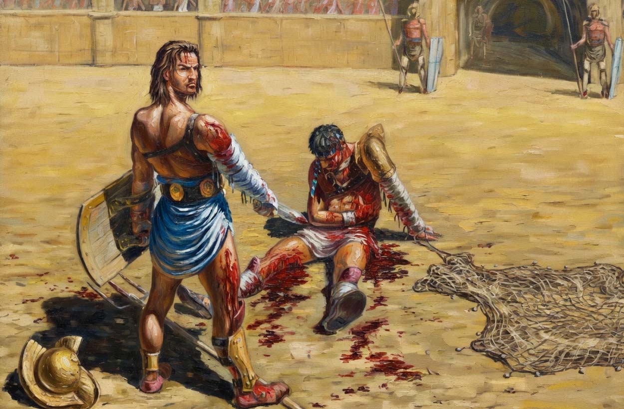 Как проходили бои гладиаторов
