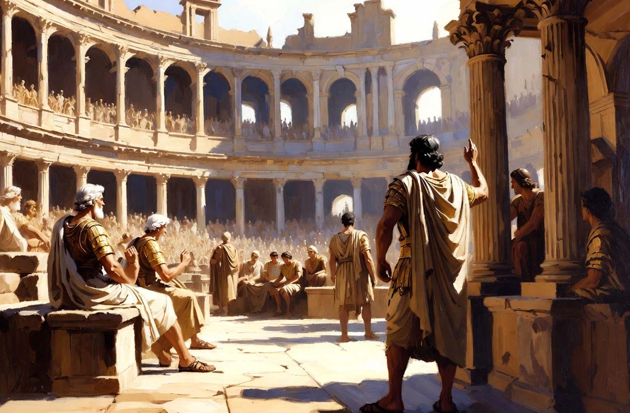 Почему древние римляне предпочитали общественный досуг