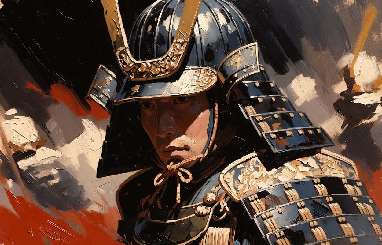 Самурай в бою