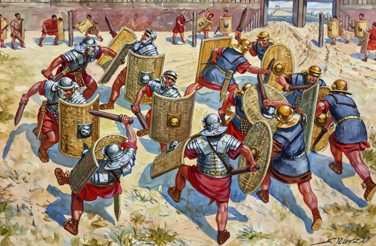 Как тренировались римские легионеры
